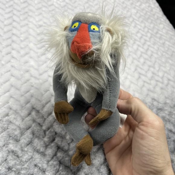 Disney Lion King 4 Plushies Collectible Toy Stuffies Simba x2/Rafiki/Mufasa 5.5" - Picture 6 of 14